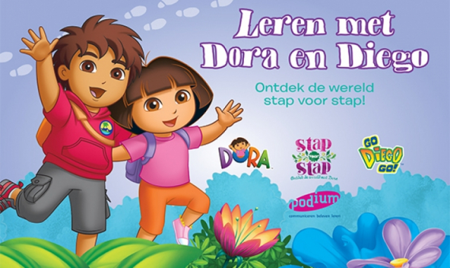 Peuters leren met Dora en Diego